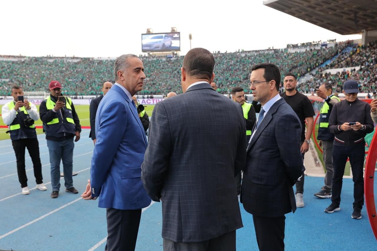 Hammouchi inspecte la sécurité du derby casablancais