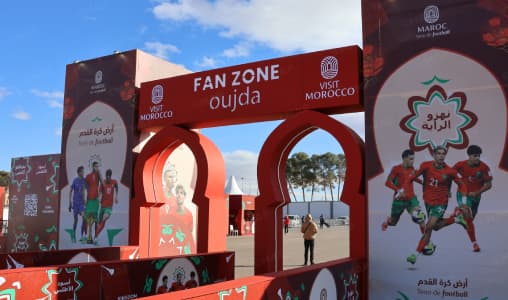Oujda en fête pour l’ouverture de la CAN 2025
