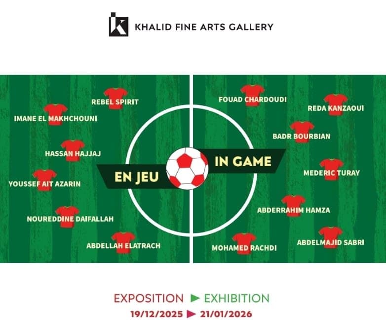 Exposition « En Jeu »: L’art et le football à l’honneur à Marrakech