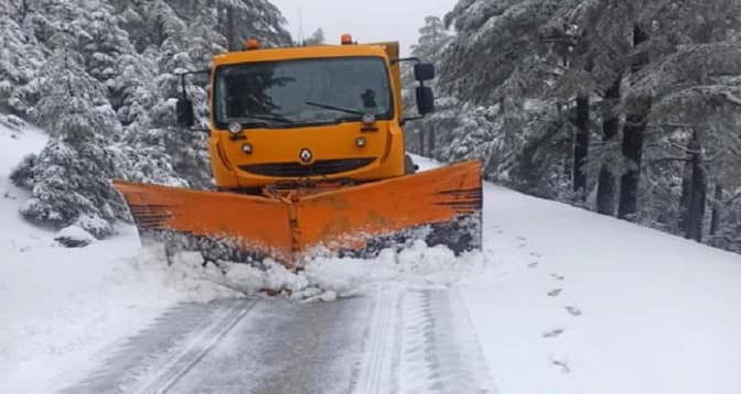 Al Hoceima: Mobilisation rapide pour rouvrir les routes enneigées