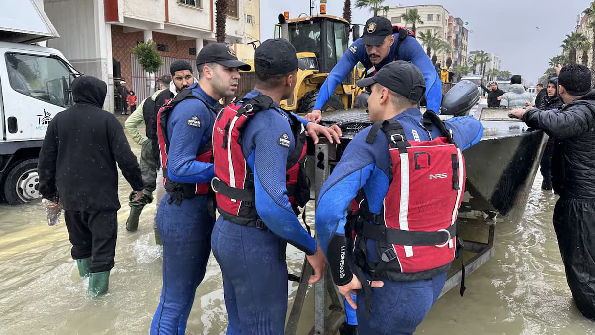 Crue de l’oued Loukkos: Intervention d’urgence à Ksar El Kébir