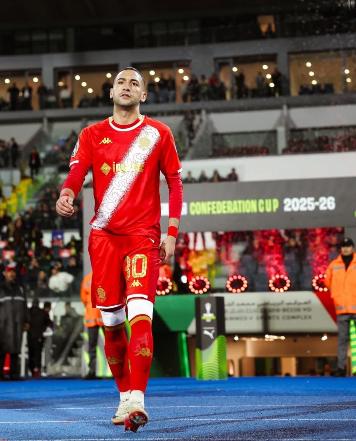 Ziyech fait ses débuts officiels avec le Wydad