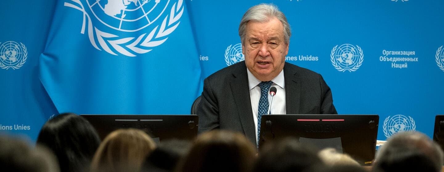 Moyen-Orient: Guterres appelle à maintenir le dialogue
