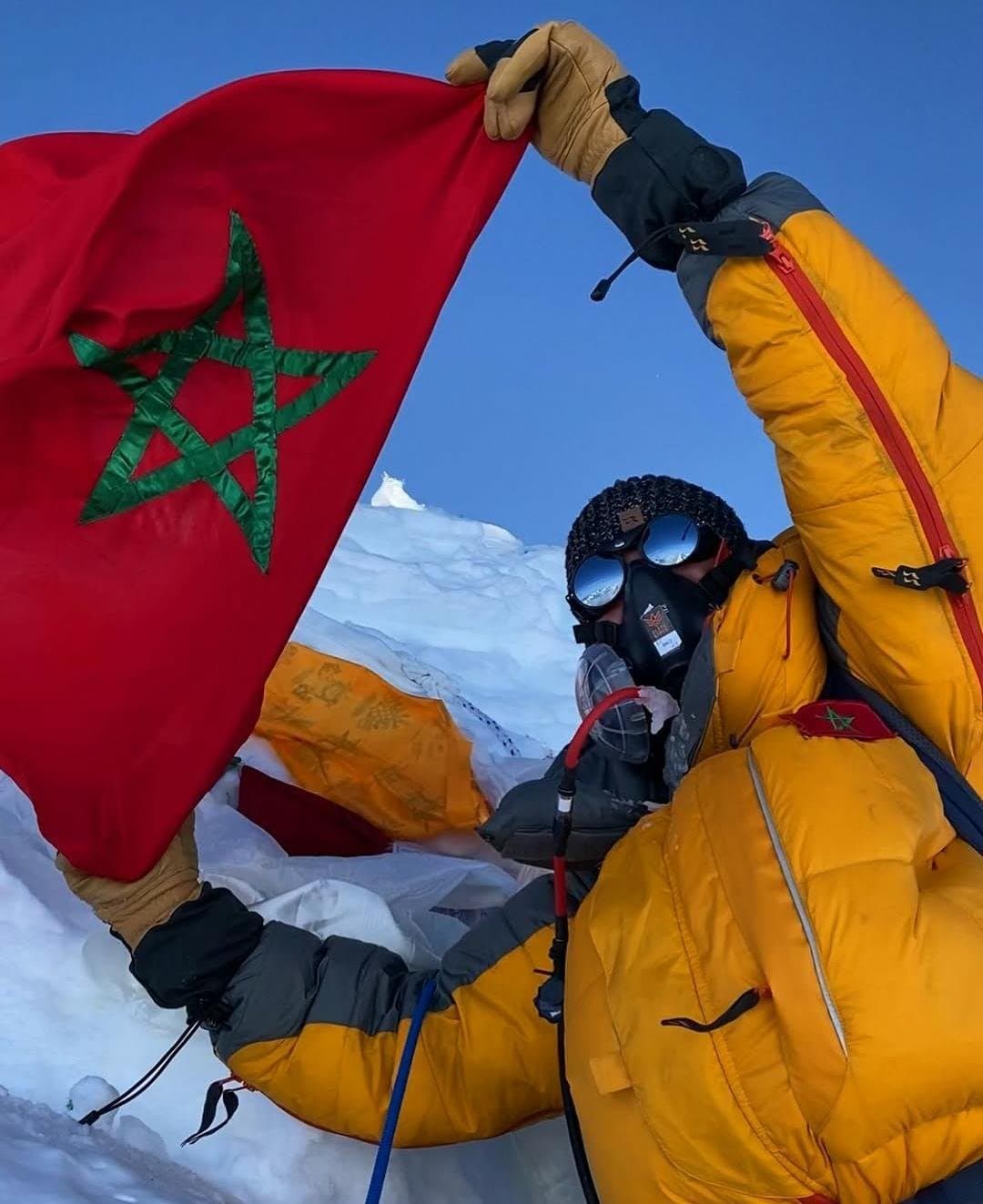 Nawal Sfendla marque l’histoire de l’alpinisme national