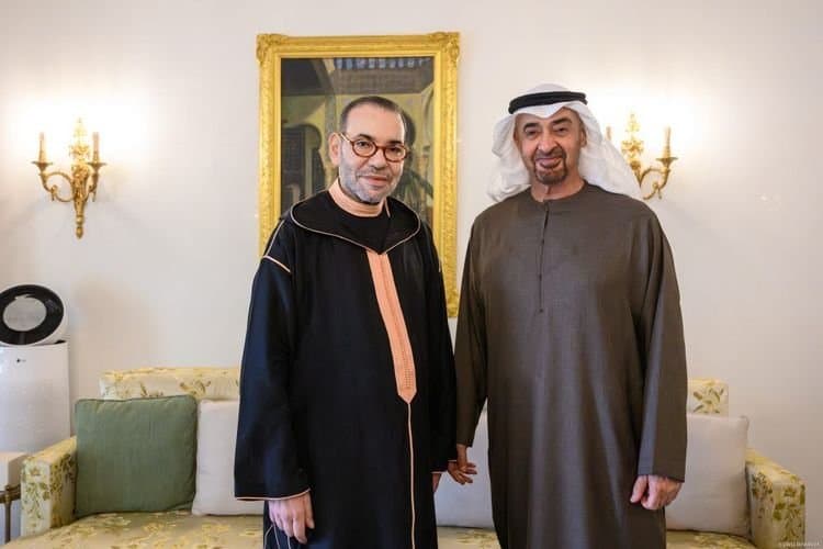 SM le Roi Mohammed VI reçoit Mohammed Ben Zayed