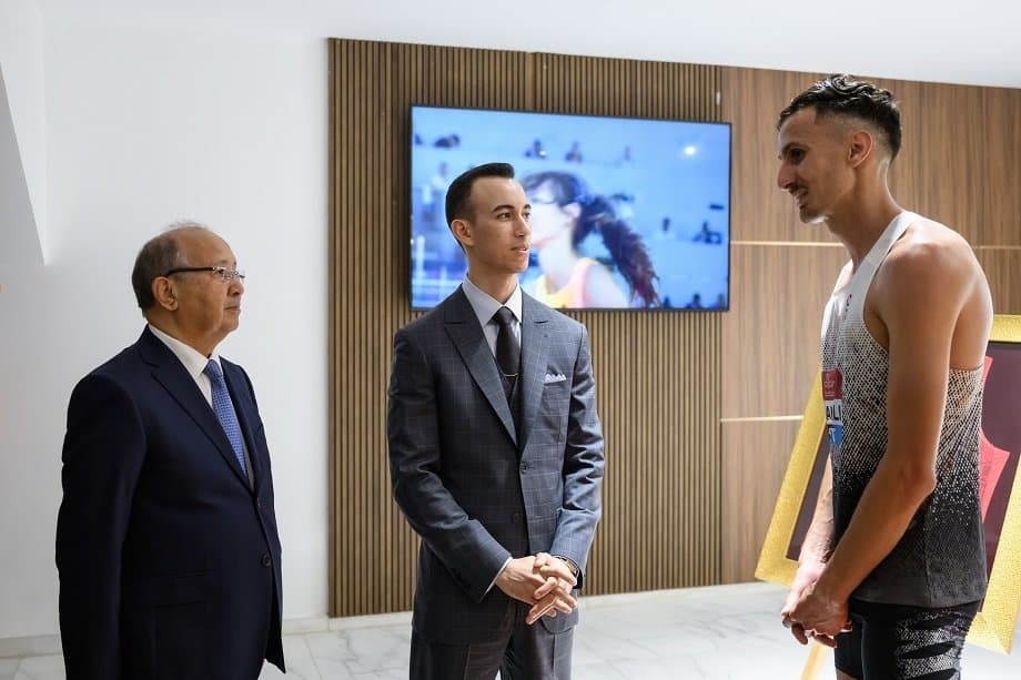 SAR le Prince Héritier préside la Diamond League