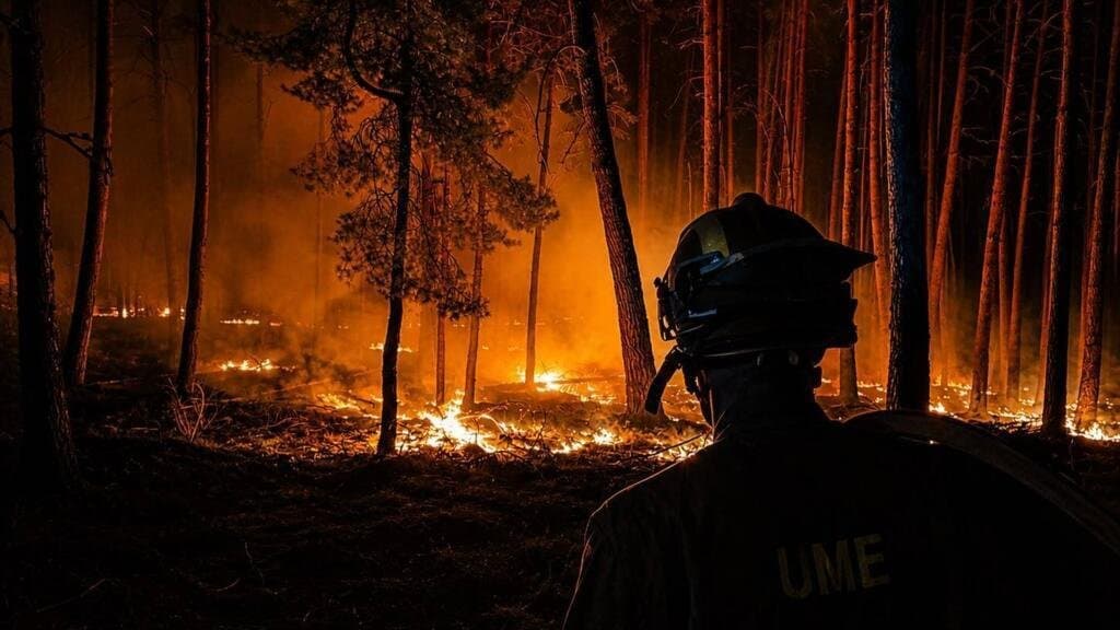 Espagne: 32.000 hectares brûlés près de Madrid