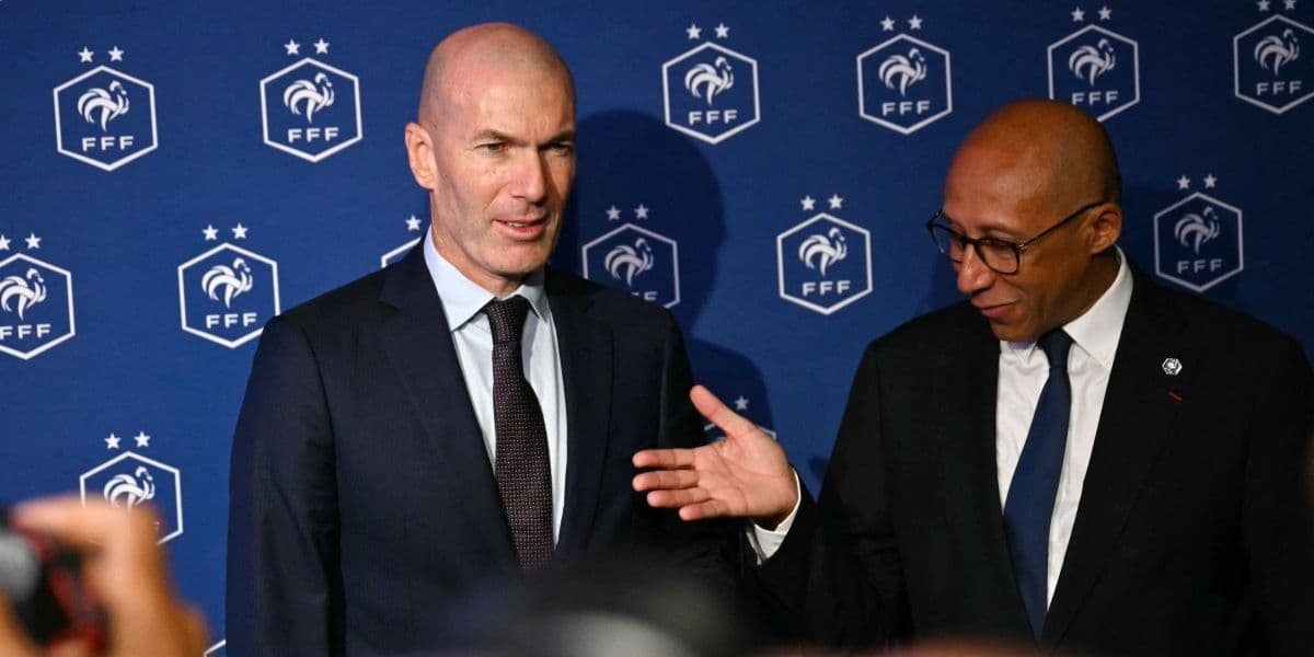 Zinédine Zidane nommé sélectionneur de l’équipe de France