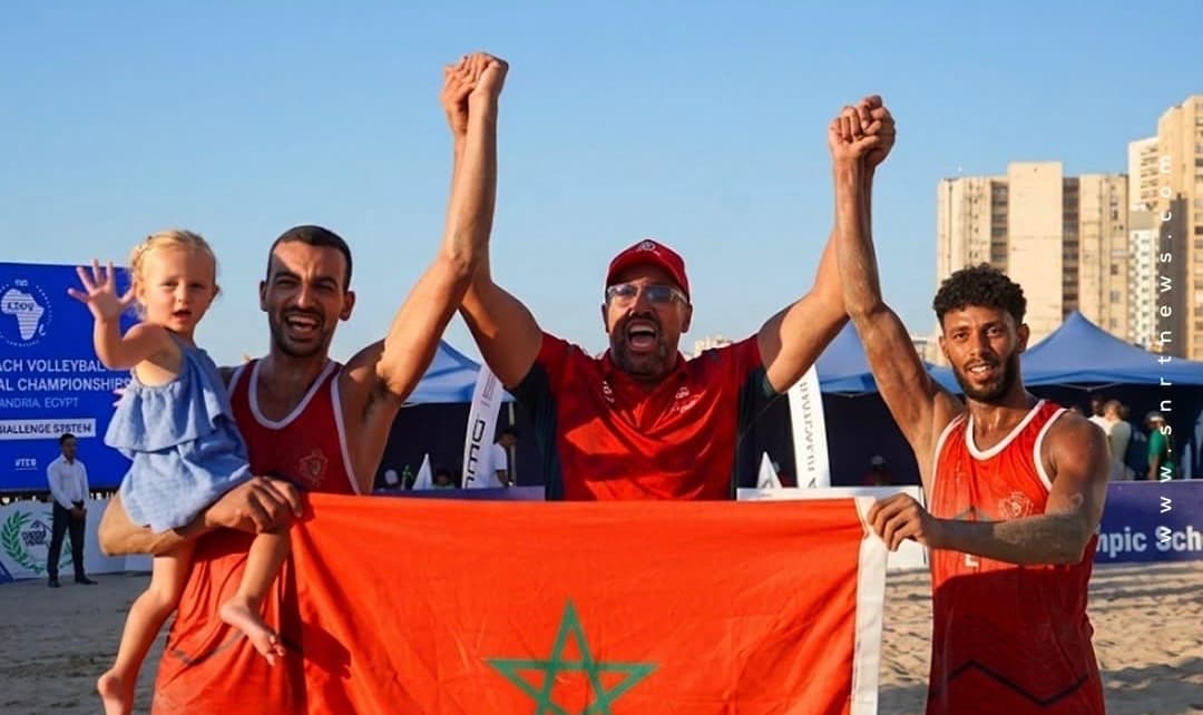 Beach-volley: Le Maroc sacré en Afrique et qualifié pour Los Angeles