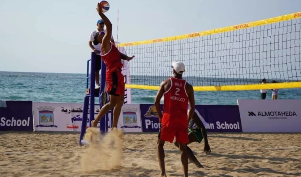 Beach-volley: le Maroc champion d’Afrique et qualifié pour Los Angeles