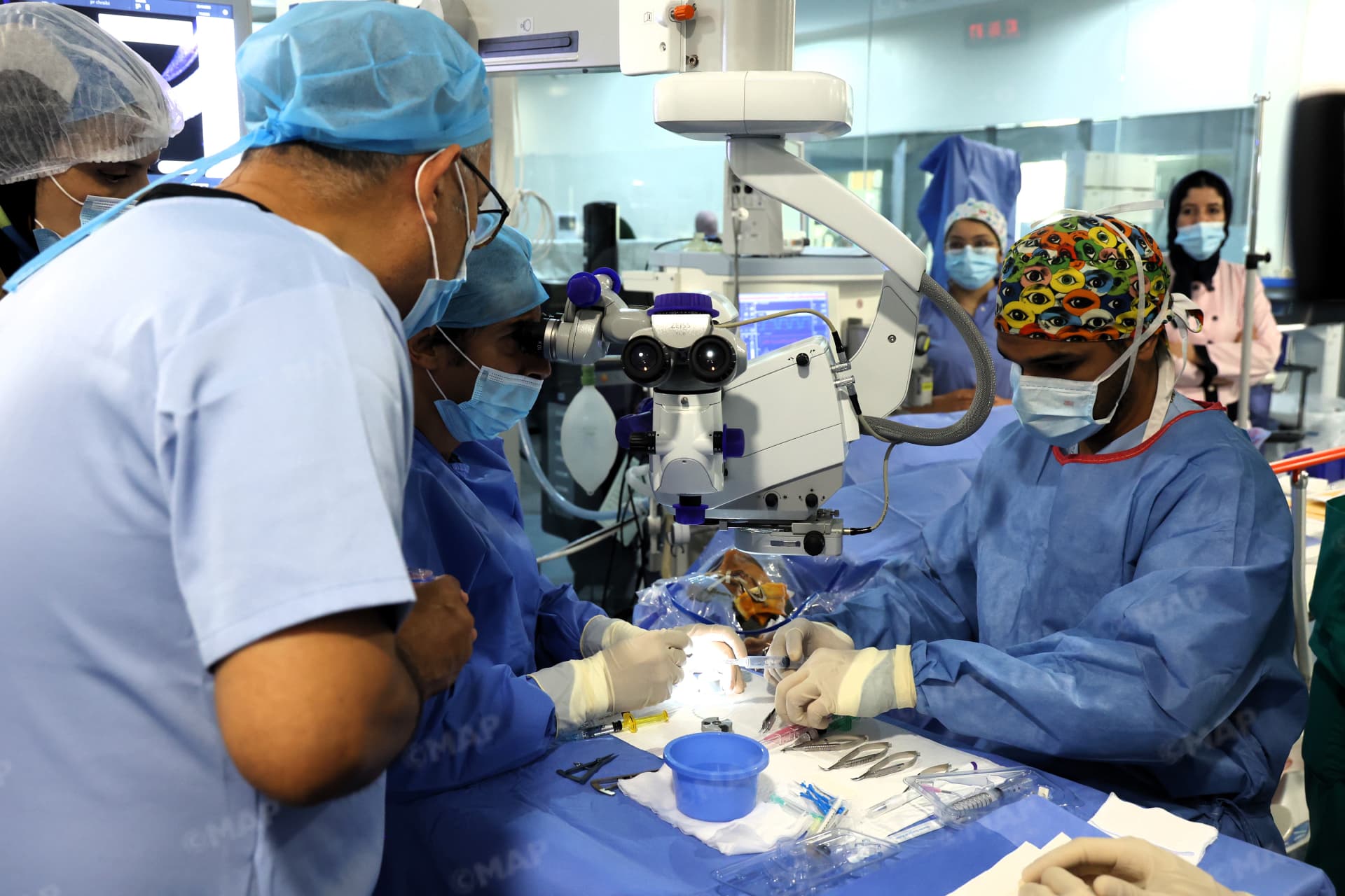 Santé à Fès : Onze patients bénéficient de greffes de cornée