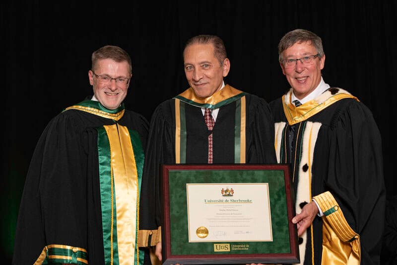 Moulay Hafid Elalamy honoré par l’Université de Sherbrooke