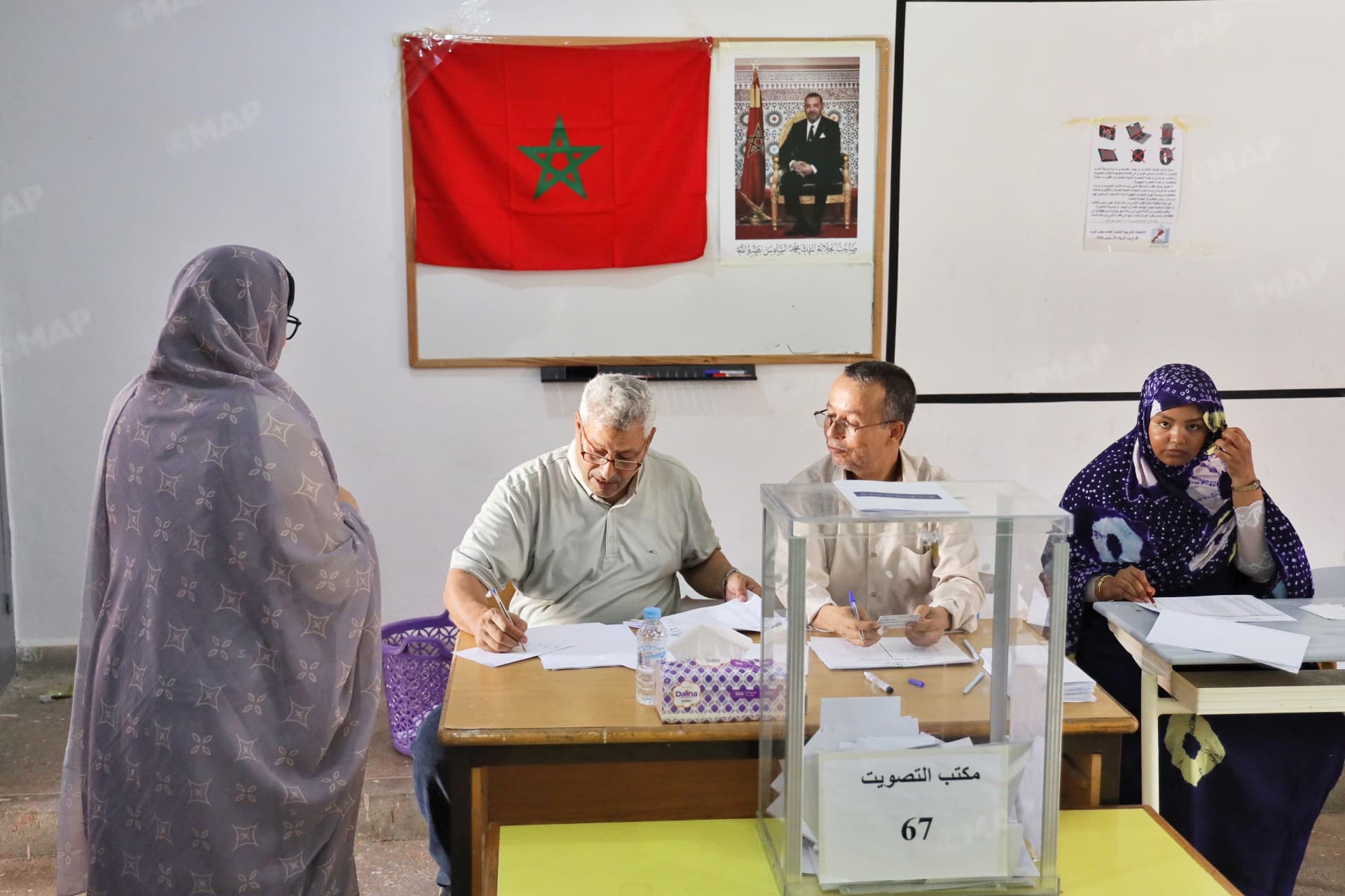 Laâyoune : Affluence des électeurs dès l’ouverture des bureaux de vote