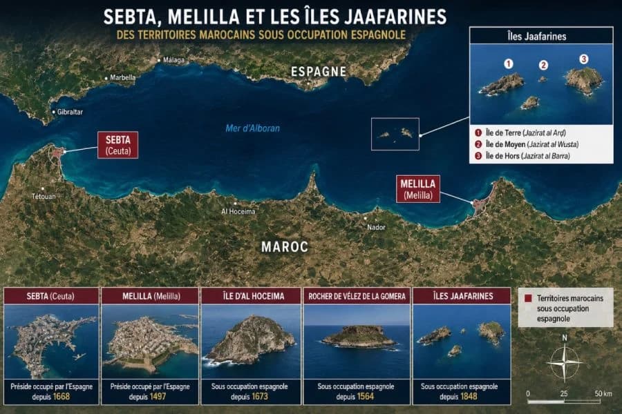 Sebta et Melilla : Un document officiel marocain de 2009 refait surface