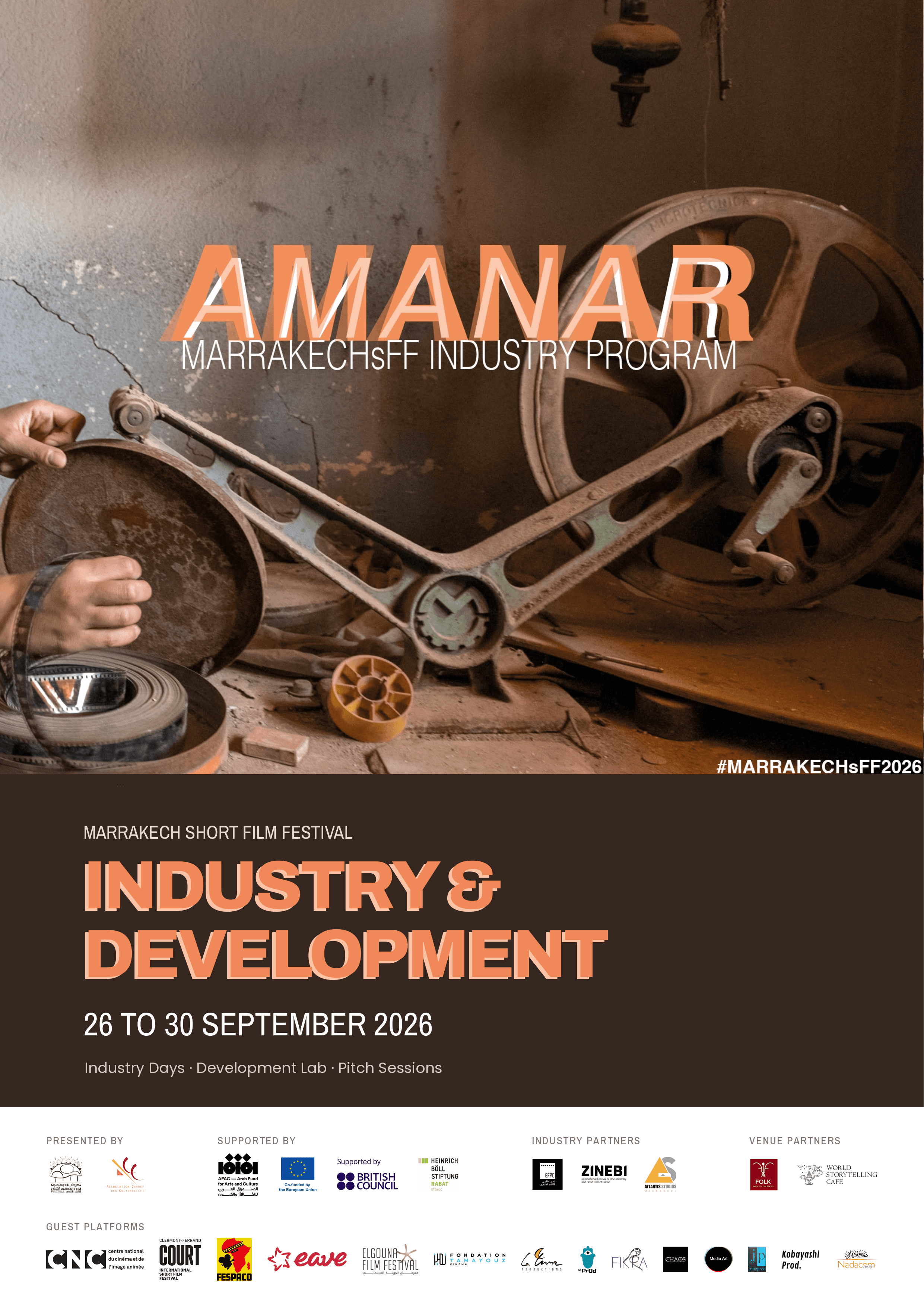 AMANAR 2026 : Marrakech au cœur de la création du court métrage
