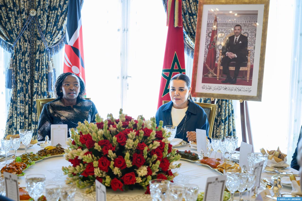 Maroc-Kenya : Lalla Asmaa préside un déjeuner en l’honneur de Rachel Ruto