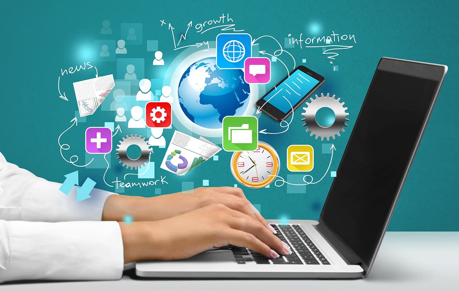 Secteur de l'information et communication: la valeur ajoutée en hausse de 1,3% au T1-2022