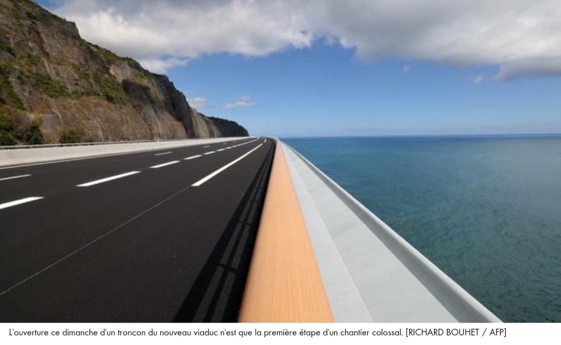 LA ROUTE «LA PLUS CHÈRE DU MONDE» OUVRE AUJOURD'HUI À LA RÉUNION