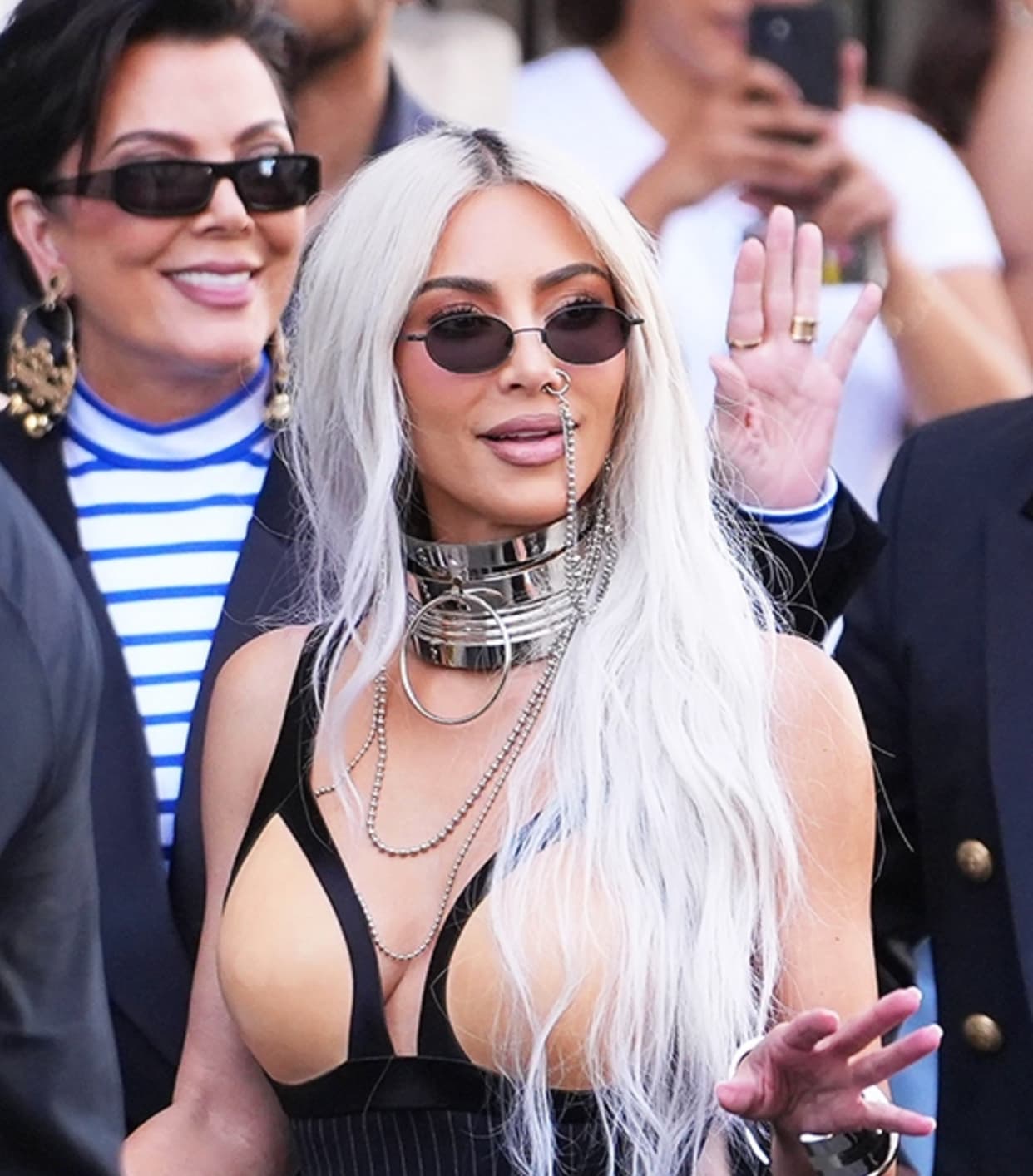Kim Kardashian: à la fashion week de Milan