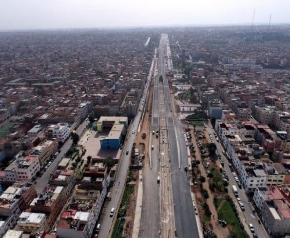 Casablanca: mise en circulation du pont de dénivellation du boulevard Mohammed VI
