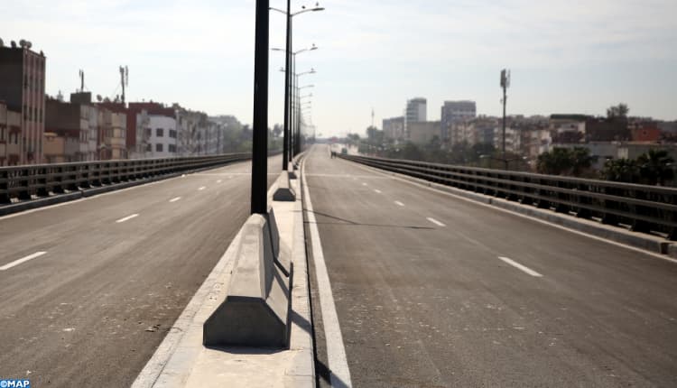 Le pont de dénivellation du Boulevard Mohammed ouvert à la circulation