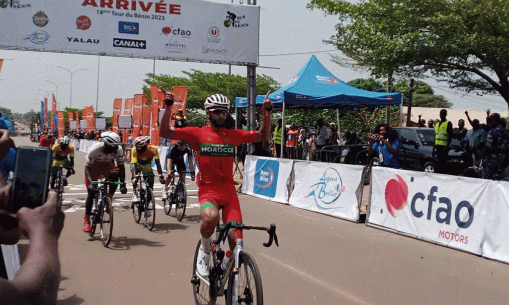 Le coureur cycliste marocain, Achraf Ed-Doghmy, a remporté la 18-ème édition du Tour international du Bénin,