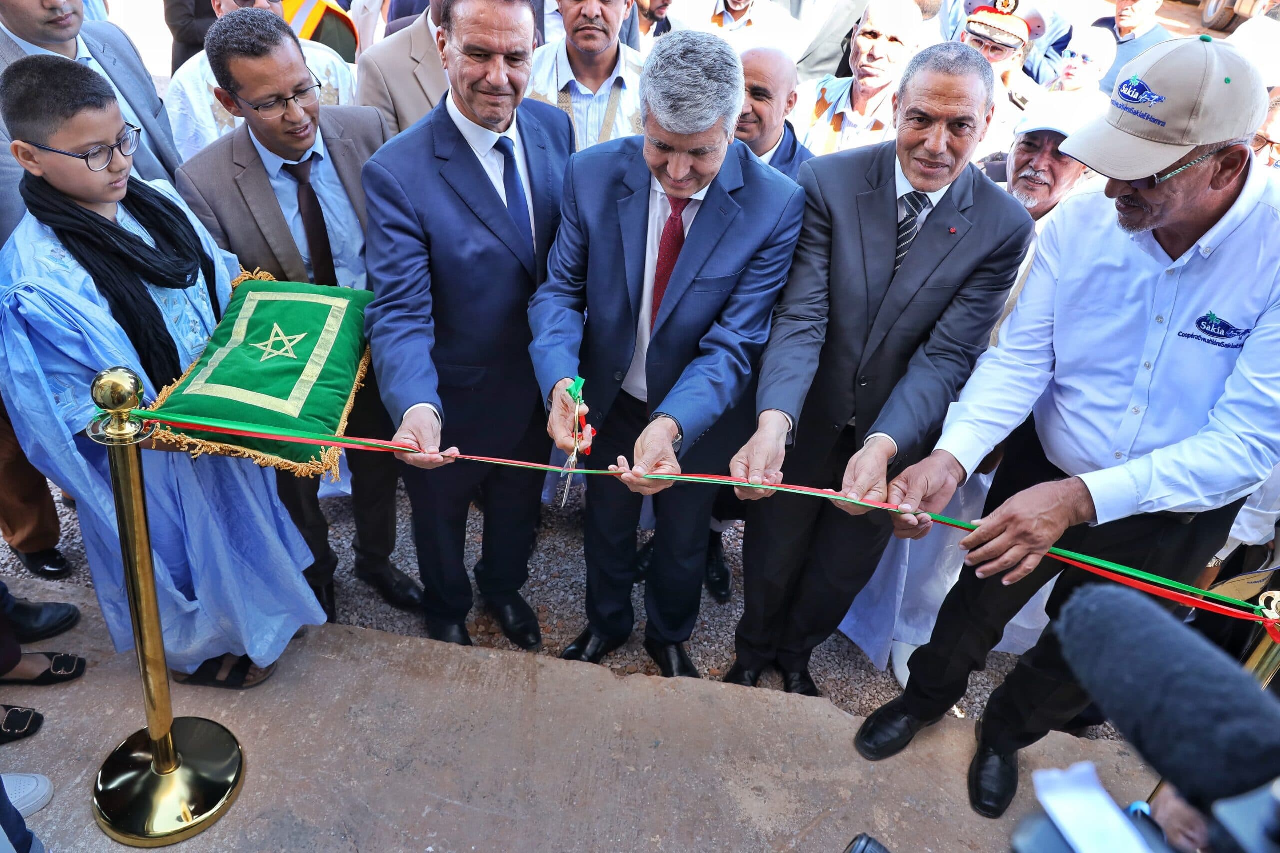 Le ministre de l'Agriculture inaugure des projets innovants pour le développement agricole au Sud du Maroc.