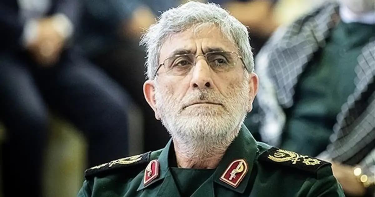 Ambiguïté sur le sort du commandant de la Force Al-Qods, Ismail Qaani