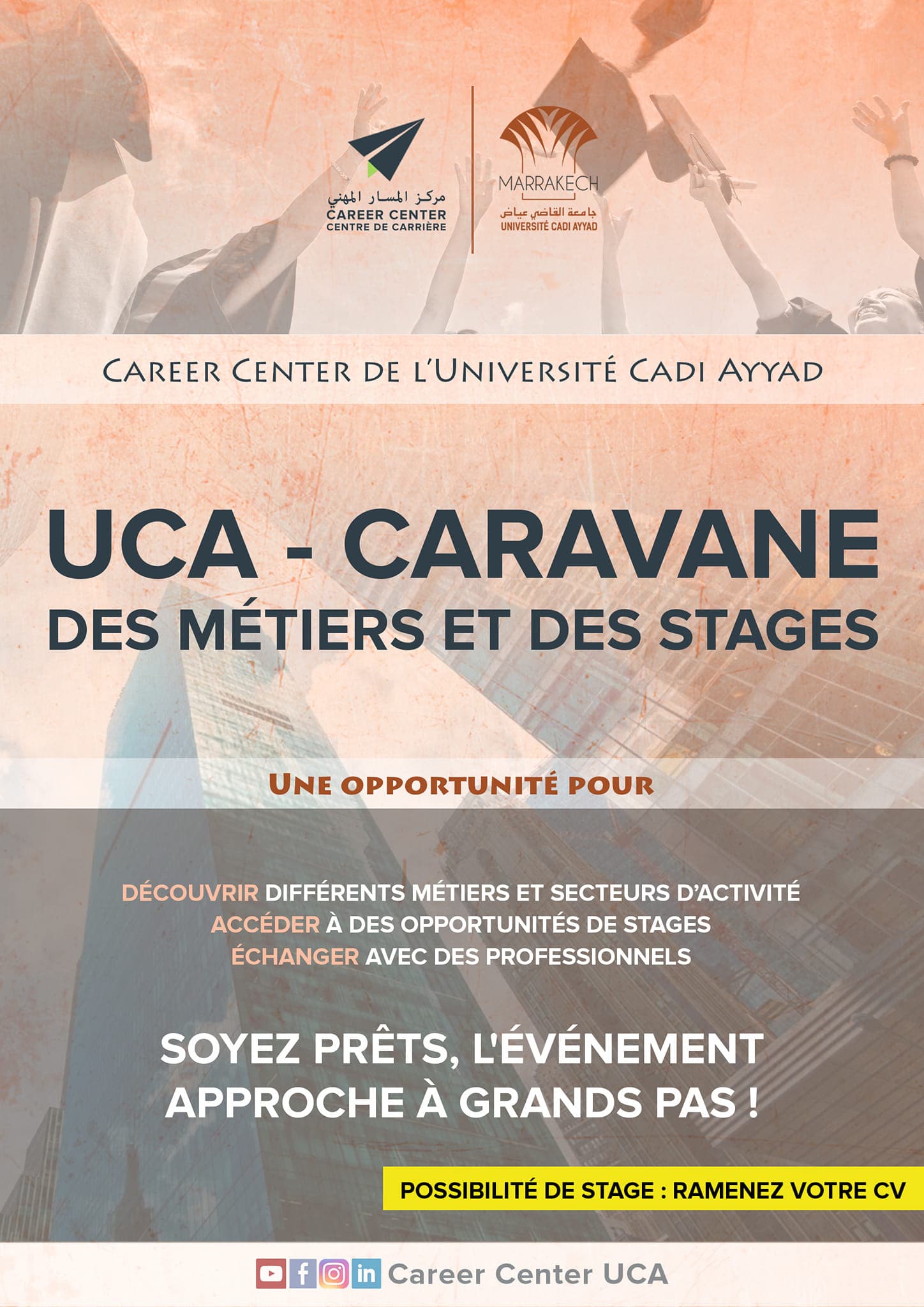 Caravane des Métiers et Stages à Marrakech-Safi: Opportunités du 15-23 novembre 2024