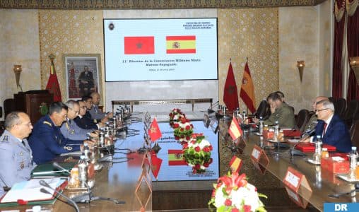 Réunion de la Commission Militaire Maroco-Espagnole à Rabat