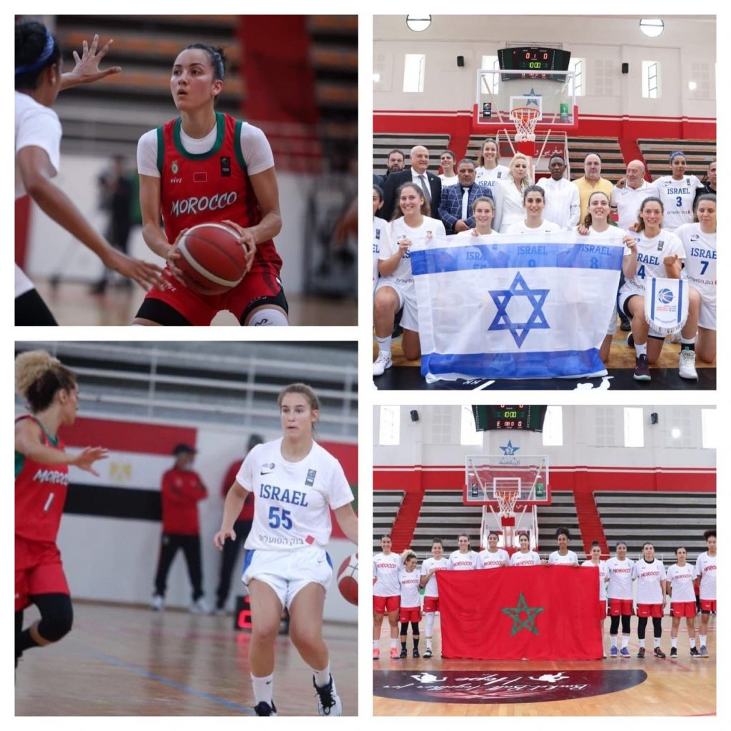 VIDEO Une grande première à Rabat Maroc Israël en Basketball