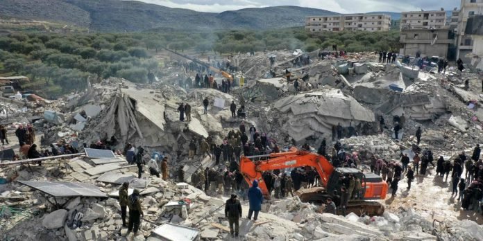 TOPSHOT-SYRIA-QUAKE