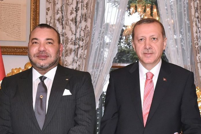 Istanbul: King Mohammed VI of Morocco.