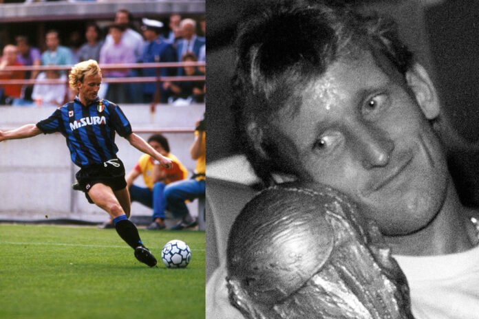 L'Allemand Andreas Brehme L'Allemand Andreas Brehme