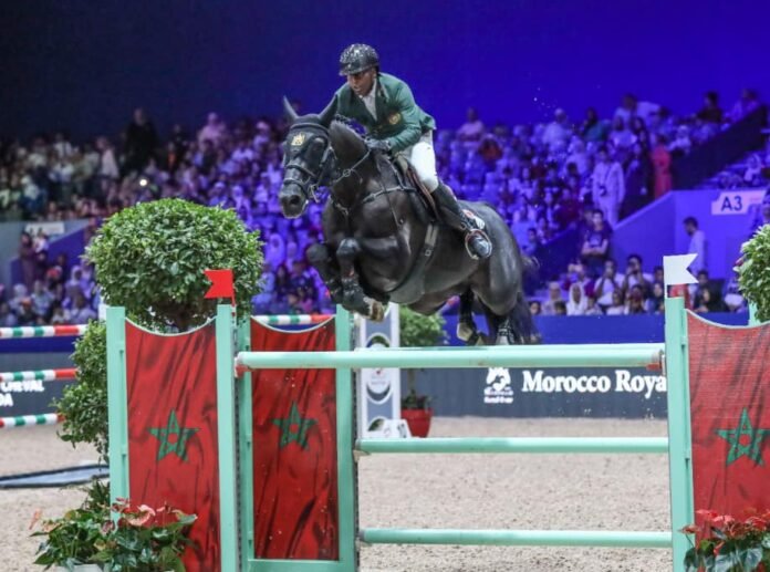 Saut d'obstacles au Maroc