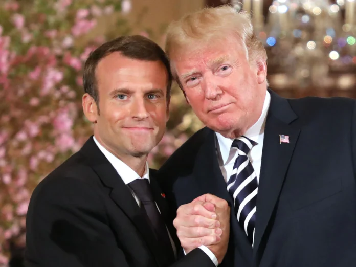 macron trump
