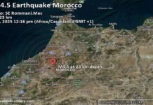 Séisme de magnitude 4,5 enregistré près de Rommani