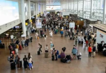 Trafic aérien: plus de 23,9 millions de voyageurs en huit mois