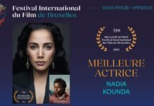 Nadia Kounda, meilleure actrice au FIFB